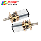 Hofon 3 5 6 volt double shaft vacuum brushed reductor motor 3v 5v 6v dc micro gear motor with gearbox